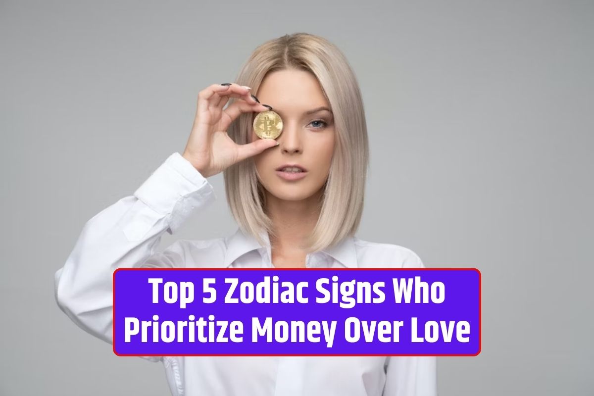 Zodiac signs, prioritizing money, financial stability, practical Capricorn, materialistic Taurus, ambitious Scorpio, analytical Virgo, independent Aquarius,