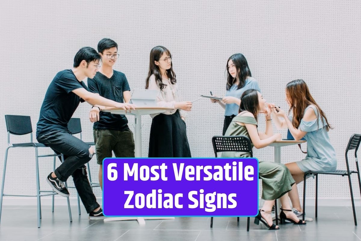 Zodiac Signs, Versatility, Astrology, Gemini, Libra, Sagittarius, Aquarius, Pisces, Capricorn, Adaptability, Open-Mindedness,
