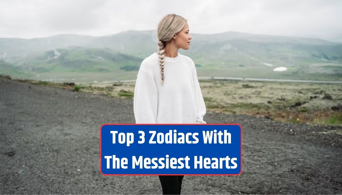Messy hearts, zodiac signs, emotional complexity, intense passion, inner conflict, duality, emotional whirlwinds, enigmatic charm, hidden depths, intricate emotions, vulnerability, meaningful connections, emotional landscape, unique beauty, self-awareness, emotional growth,