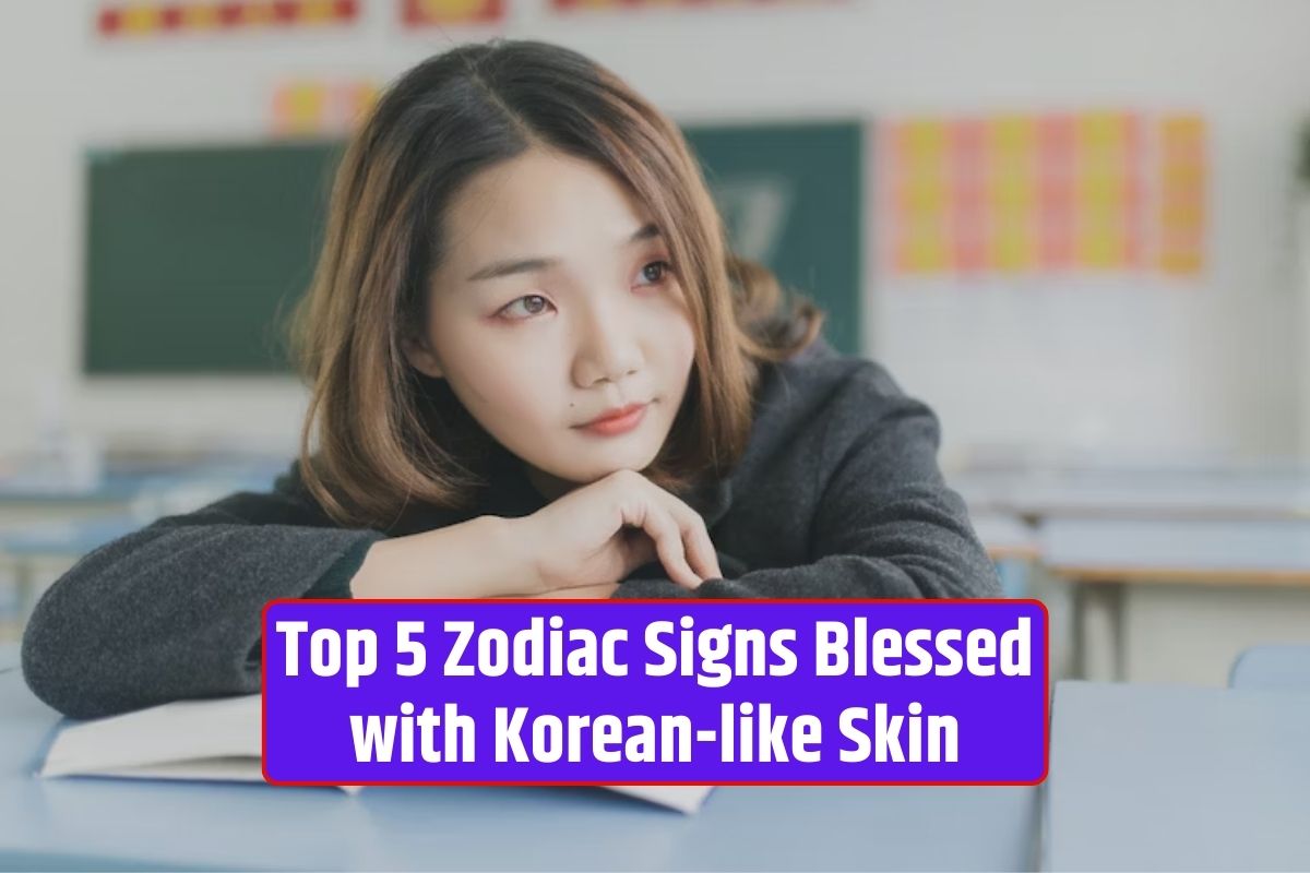 Korean-like Skin Zodiac Signs, Radiant Complexion Astrology, Glowing Skin Horoscope, Flawless Skin Zodiac Signs, Zodiac Signs and Skincare,